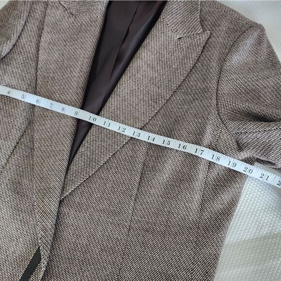 Harve Benard wool trim leather brand New with tags trousers and jacket suit - Picture 5 of 16